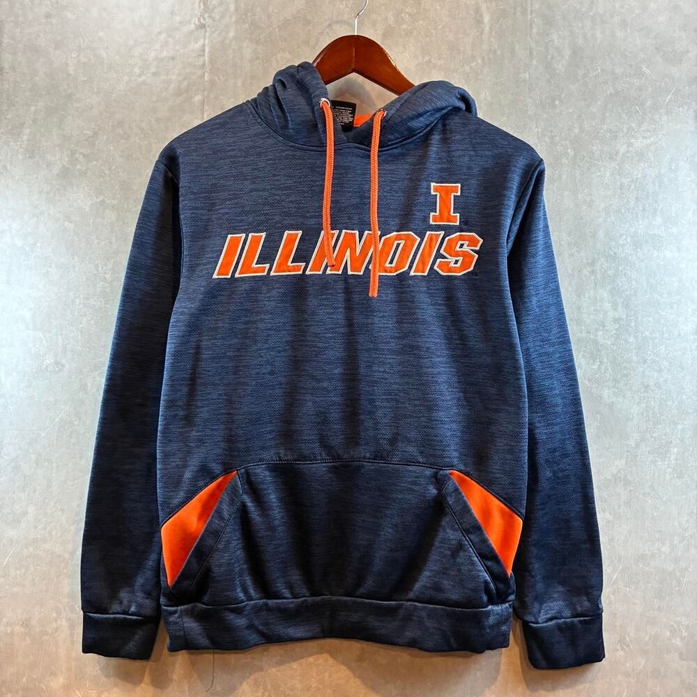 Unbranded Men's Blue and Navy Hoodie
